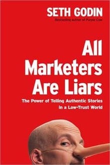 All Marketers Are Liars by Seth Godin, book cover