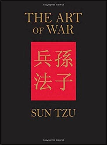 The Art of War by Sun Tzu, book cover