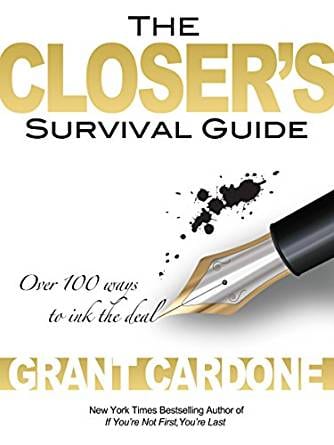 The Closer's Survival Guide by Grant Cardone, book cover