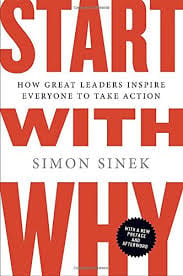 Start with Why by Simon Sinek, book cover